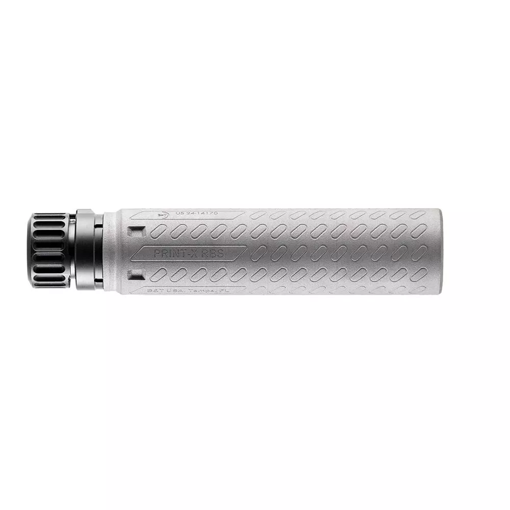 B&T X-762 Ti Print-X RBS Suppressor 7.62 Titanium Direct Thread 1.75x24 TPI