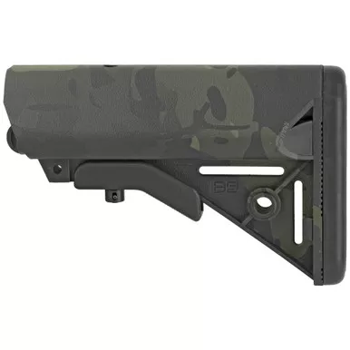B5 Systems SOPMOD Stock, MultiCam Black, w/ Quick Detach Mount, Double the resin and glass of prior SOPMOD stock, makes this stock 2-3 times stronger., Mil Spec SOP-1422