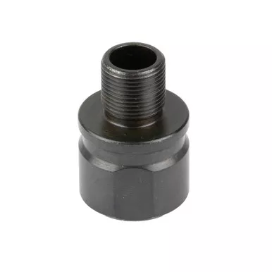 BANISH Thread Adapter, 5/8X24 to 1/2X28, Oxide Finish, Black 100000310208