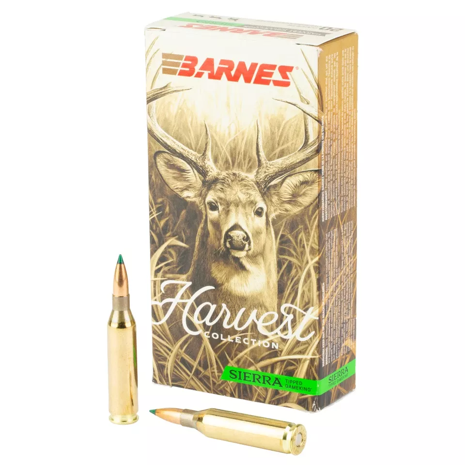 Barnes Harvest 243 Win 90gr GK Ammunition - 20 Rounds/200 Count