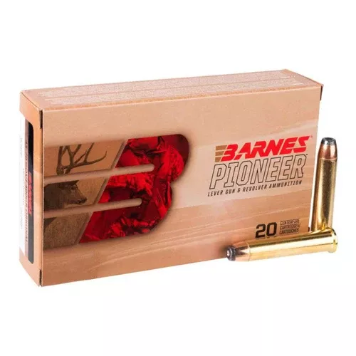 Barnes Pioneer, 45-70 Government, 400 Grain, Barnes Original Copper Soft Point, 20 Round Box 32138