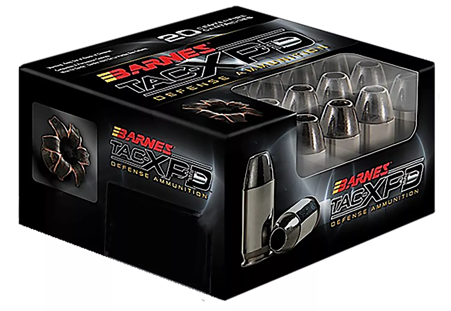 Barnes TAC-XPD .380 ACP 80 Grain, 20-Round Box