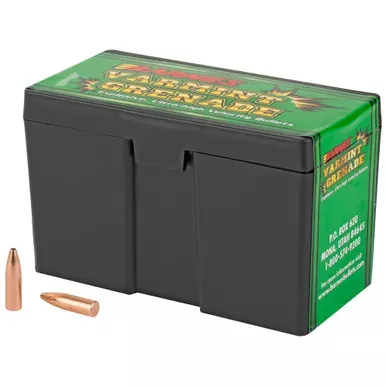 Barnes VARMINT GRENADE | .224 Diameter | 22 Caliber | 50 Grain | Flat Bottom Hollow Point | California Certified Nonlead | 250 Count | 30201