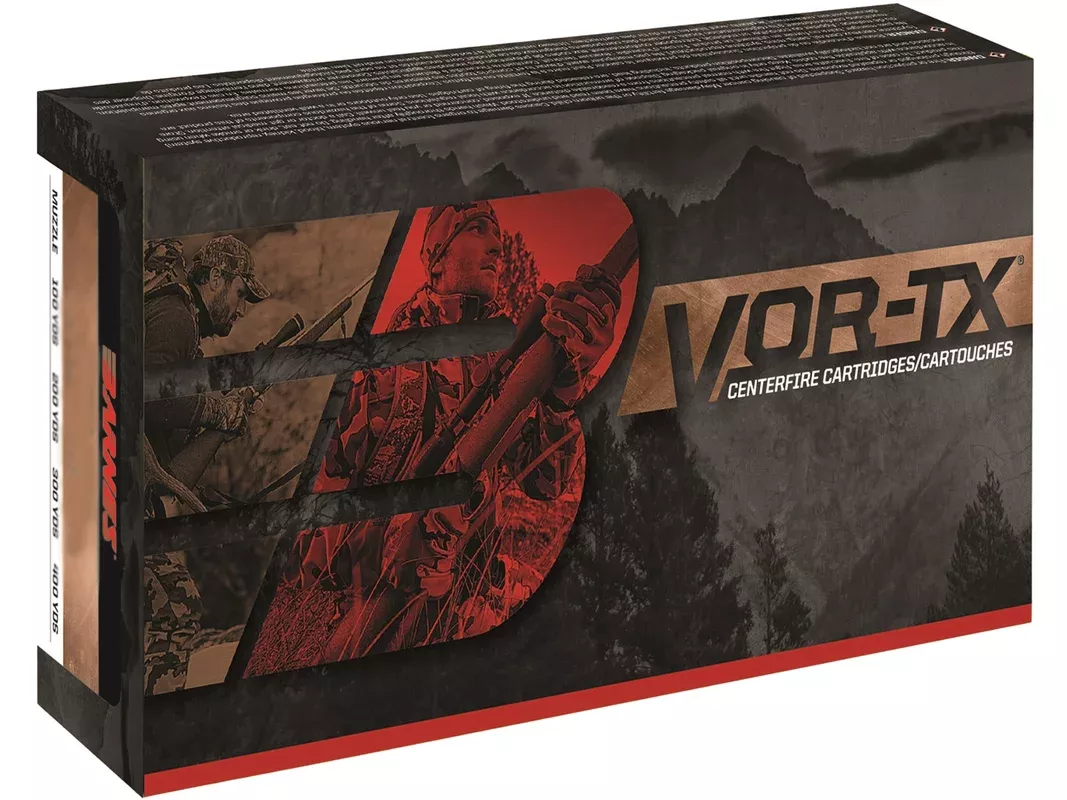 Barnes VOR-TX 260 Remington Ammo 120 Grain Barnes Tipped Triple-Shock X Polymer Tip Lead Free Box of 20