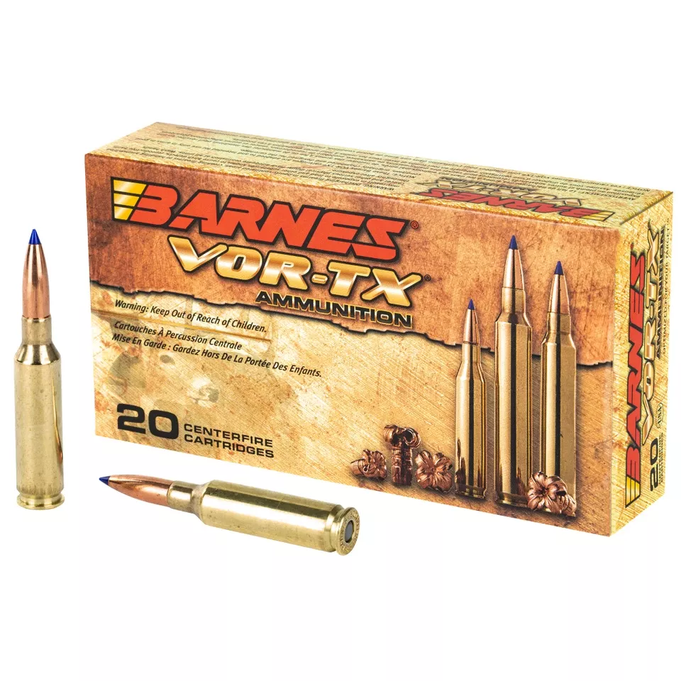 Barnes VOR-TX 6.5 Creedmoor 120 Grain Ammunition - 20 Rounds/200 Rounds