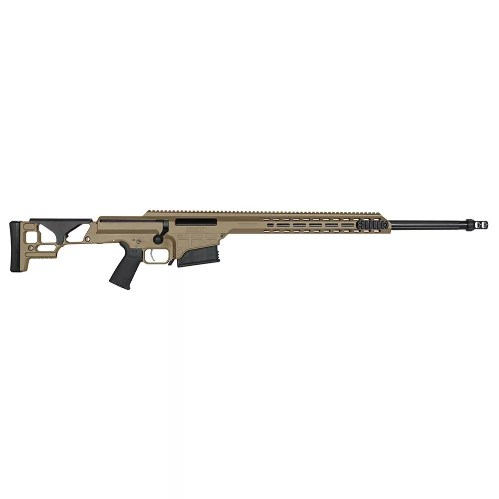 Barrett SMR MRAD Fixed Stock Rifle .308 Win 10rd Magazine(1) 24' Fluted Barrel FDE Finish