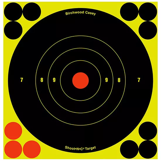 BC SHOOT-N-C 5.5 BULL'S EYE 12/PK