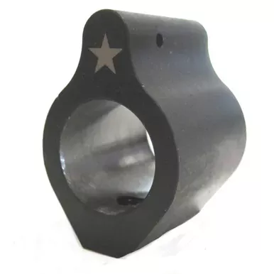BCM Low Profile Gas Block | Rifle Parts | AR-15 | .625 ID | Black | BCM-LGB-625