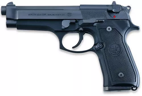 BERETTA 92 M-9 9MM BL/SY 4.9″ 10+1 FS