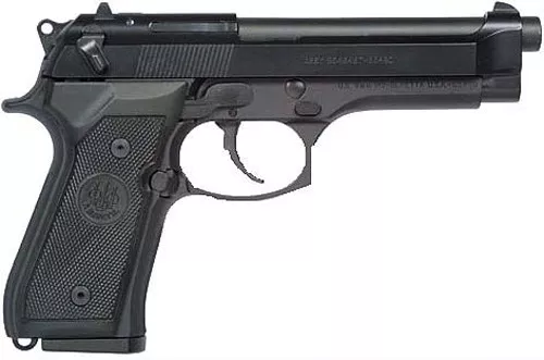 BERETTA M9 9MM 4.9″ 10RD FS – CA COMPLIANT BLACK MATTE POLY