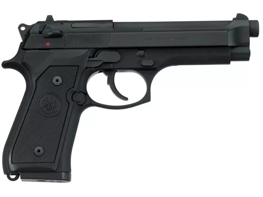 Beretta M9 California Compliant 9mm Luger Pistol 4.9″ Barrel 10+1 Round Black