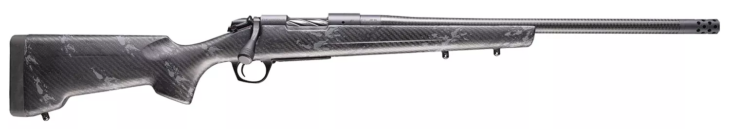 Bergara Rifles B14S1202CF B-14 Cima CF 6.5 Creedmoor 4+1 20″ CURE Carbon Fiber Barrel, Sniper Gray Cerakote Receiver, RTM Sporter Carbon Fiber Stock