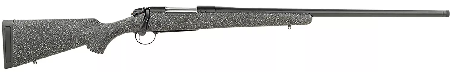 Bergara Rifles B14S503C B-14 Ridge 243 Win 4+1 22″ Graphite Black Cerakote Barrel, Graphite Black Cerakote Steel Receiver, Gray Speckled Black Fixed American Style Stock, Right Hand