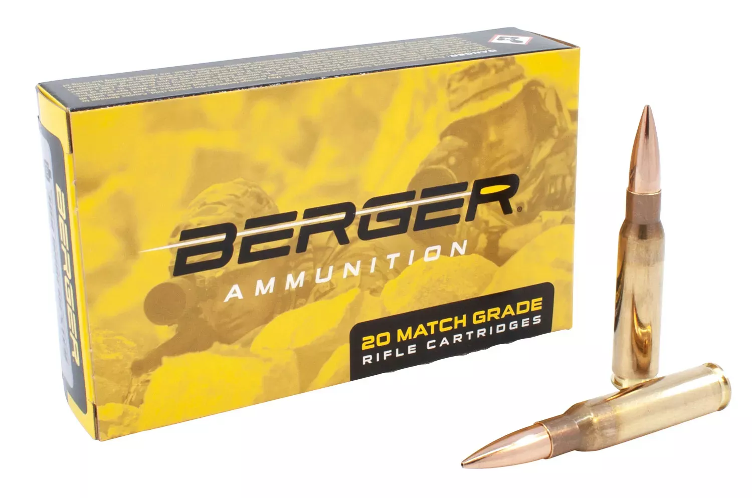 Berger Bullets OTM Tactical Rifle .308 / 7.62 NATO 175 Grain Open tip match, 20-Round Box