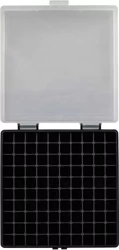 Berrys 008 Ammo Box 40 S&W, 45 ACP, 10mm 100Rd Clear/Black
