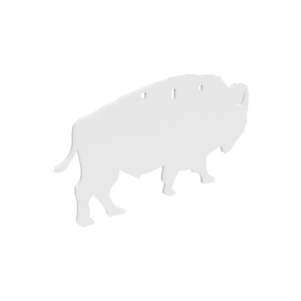 Birchwood Casey AR500 3/8″ Silhouette Plate Target 3-Hole Bison