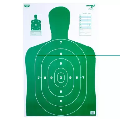 Birchwood Casey Eze-Scorer Target | BC-27 | 23×35 | 100 Targets | Green | BC-37017