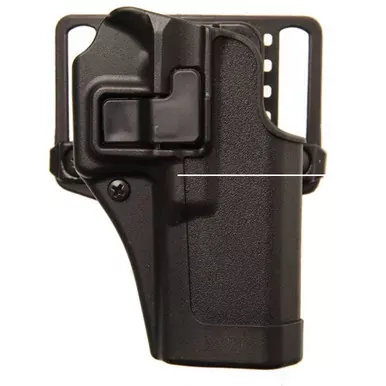 BLACKHAWK, CQC SERPA Holster With Belt and Paddle Attachment, Fits Springfield XD, Right Hand, Black – BH410507BK-R