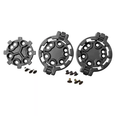 BLACKHAWK Modular Dropleg Platform - Holster Accessories, 2 Male & 2 Female, Black