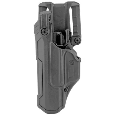 BLACKHAWK T-Series L3D | Duty Holster | Left Hand | Black Finish | Fits Glock 17/22/31 | 44N500BKL