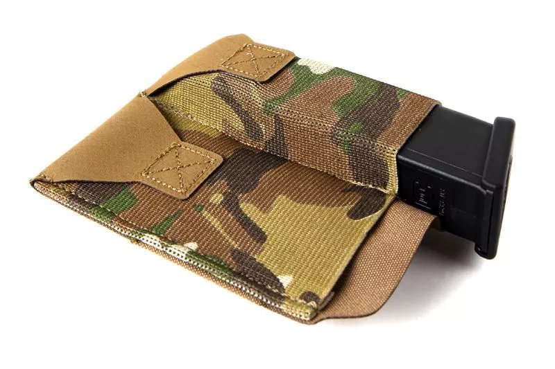 Blue Force Gear-Belt Mounted Ten-Speed Double Pistol Mag Pouch - MultiCam