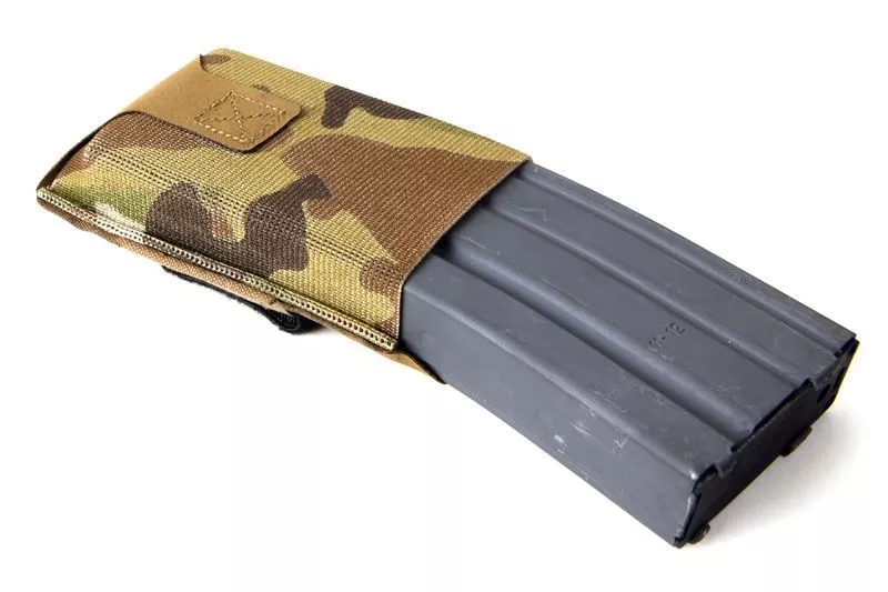 Blue Force Gear-Belt Mounted Ten-Speed High Rise M4 Mag Pouch - MultiCam