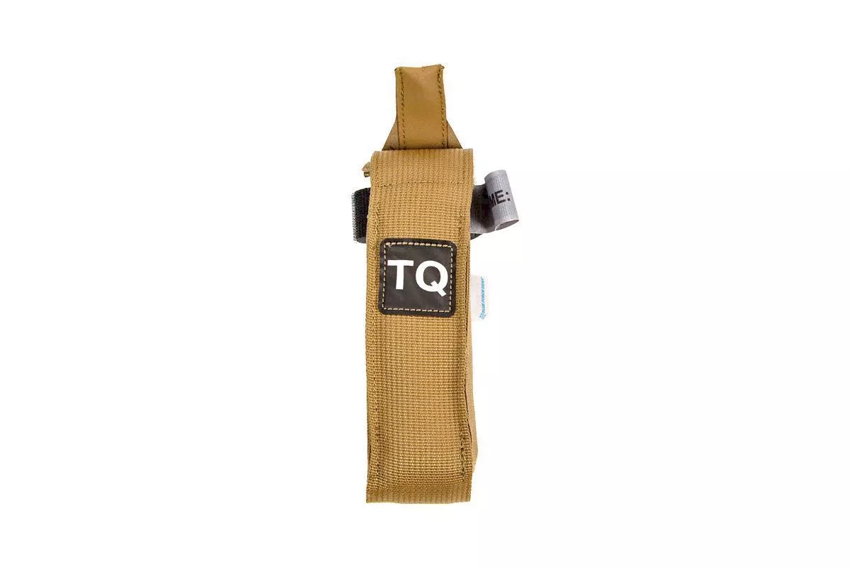 Blue Force Gear Tourniquet NOW! Pouch MOLLE Mounted Helium Whisper Empty Coyote Brown