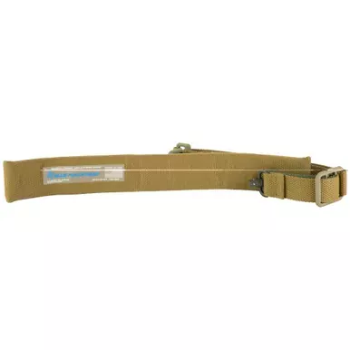 Blue Force Gear Vickers | Padded 2-Point Combat Sling | Push Button Swivels | 54″ with Adjuster Tightened | Black | 1.00″ Webbing | VCAS-PB-200-AA-BK