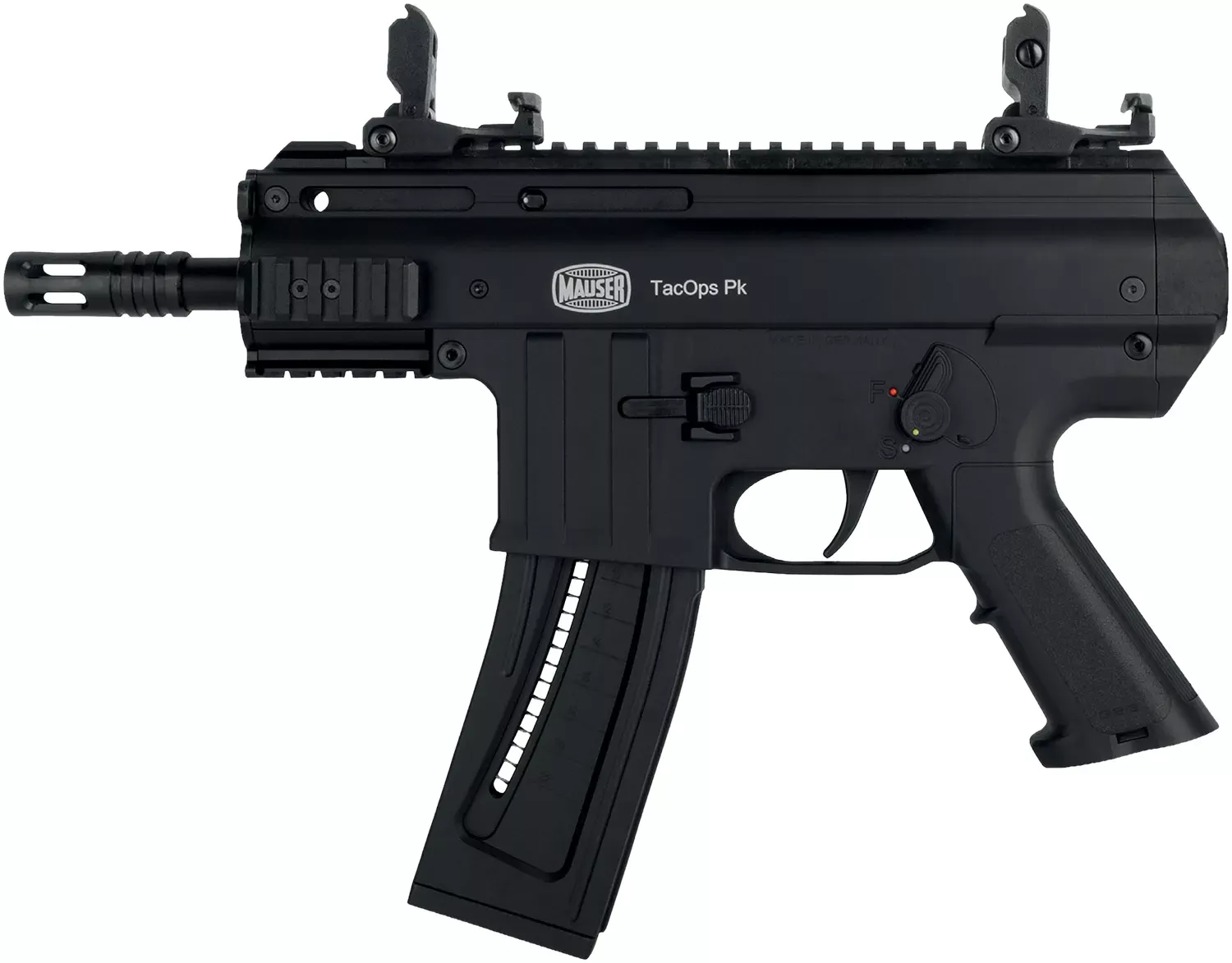 Blue Line Solutions 4150043 TacOps Pk 22 LR 22+1 5″ Black Anodized Steel Barrel, Picatinny Rail Receiver, Black Aluminum Frame W/Picatinny Rail