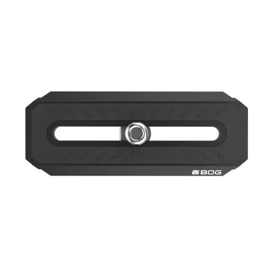 BOG ARCA Swiss Optics Plate, Black, Aluminum Construction 1204206