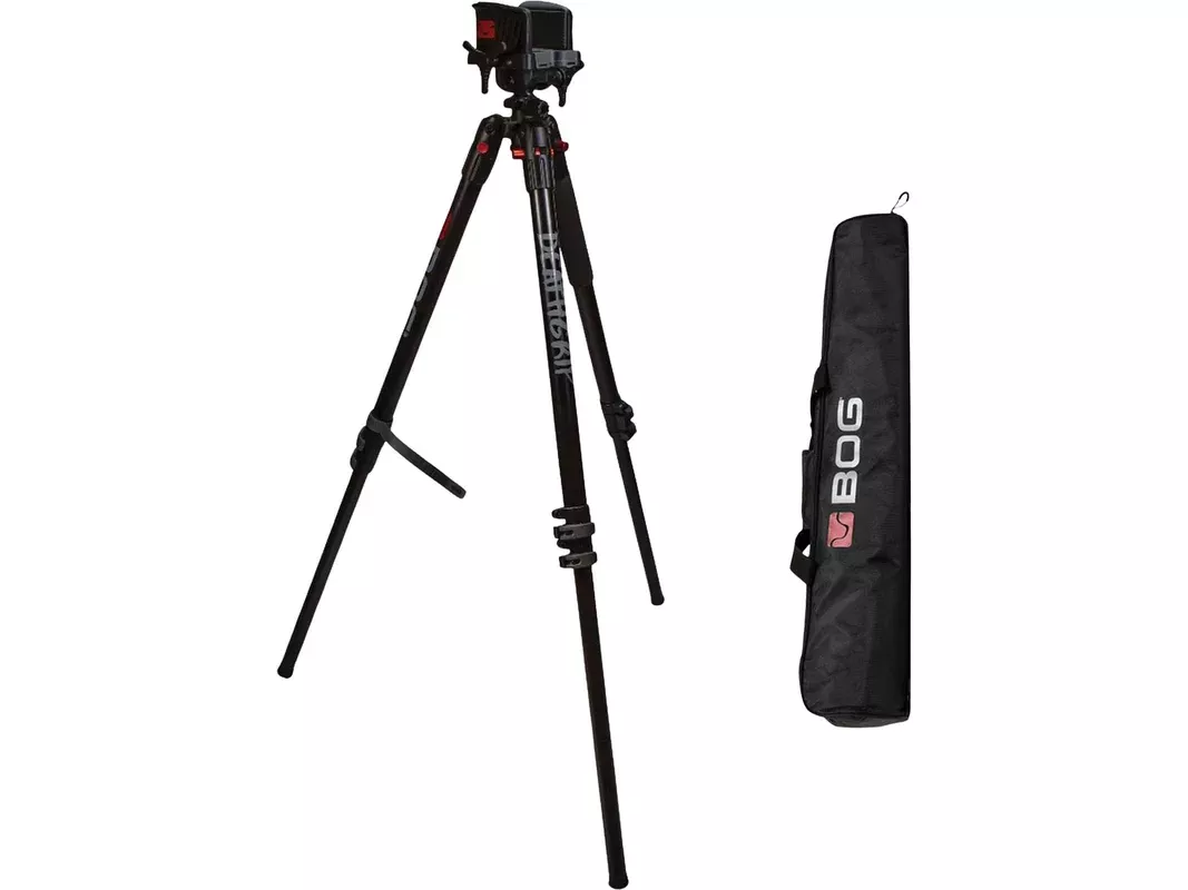 BOG DeathGrip Shooting Stick Tripod With Carry Bag