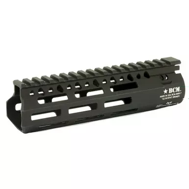 Bravo Company 7″ MLOK Compatible Modular Rail (MCMR) | For AR Rifles | Black | BCM-MCMR-7-556-BLK
