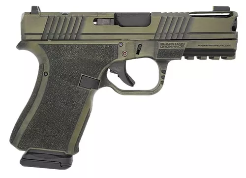 BRO FRONTLINE+ 9MM 4" 15RD BW GREEN