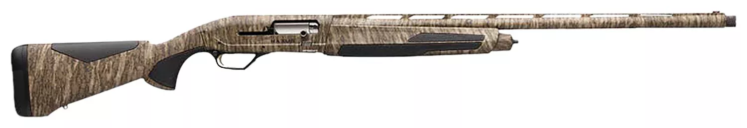 Browning 011702204 Maxus II12 Gauge 3.5″ 4+1 (2.75″) 28″ Barrel, Overall Mossy Oak Bottomland Finish, Fixed w/Overmolded Grip Panels Stock