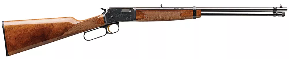 Browning 024101103 BL-2222 LR 15+1 20" Polished Blued Barrel, Polished Blued Steel Receiver, Gloss Black Walnut/ Wood Stock, Right Hand