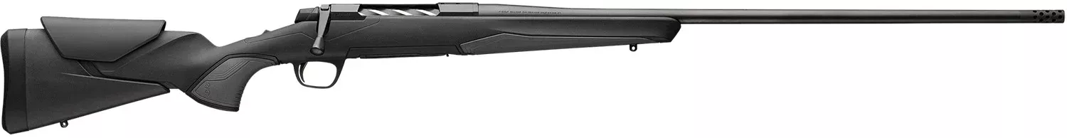 Browning 036003218 X-Bolt 2 Hunter Full Size 308 Win 4+1 22″ Matte Black Threaded Sporter Barrel, Matte Black Drilled & Tapped Steel Receiver, Black Adjustable Vari-Tech w/Grip Module Synthetic Stock