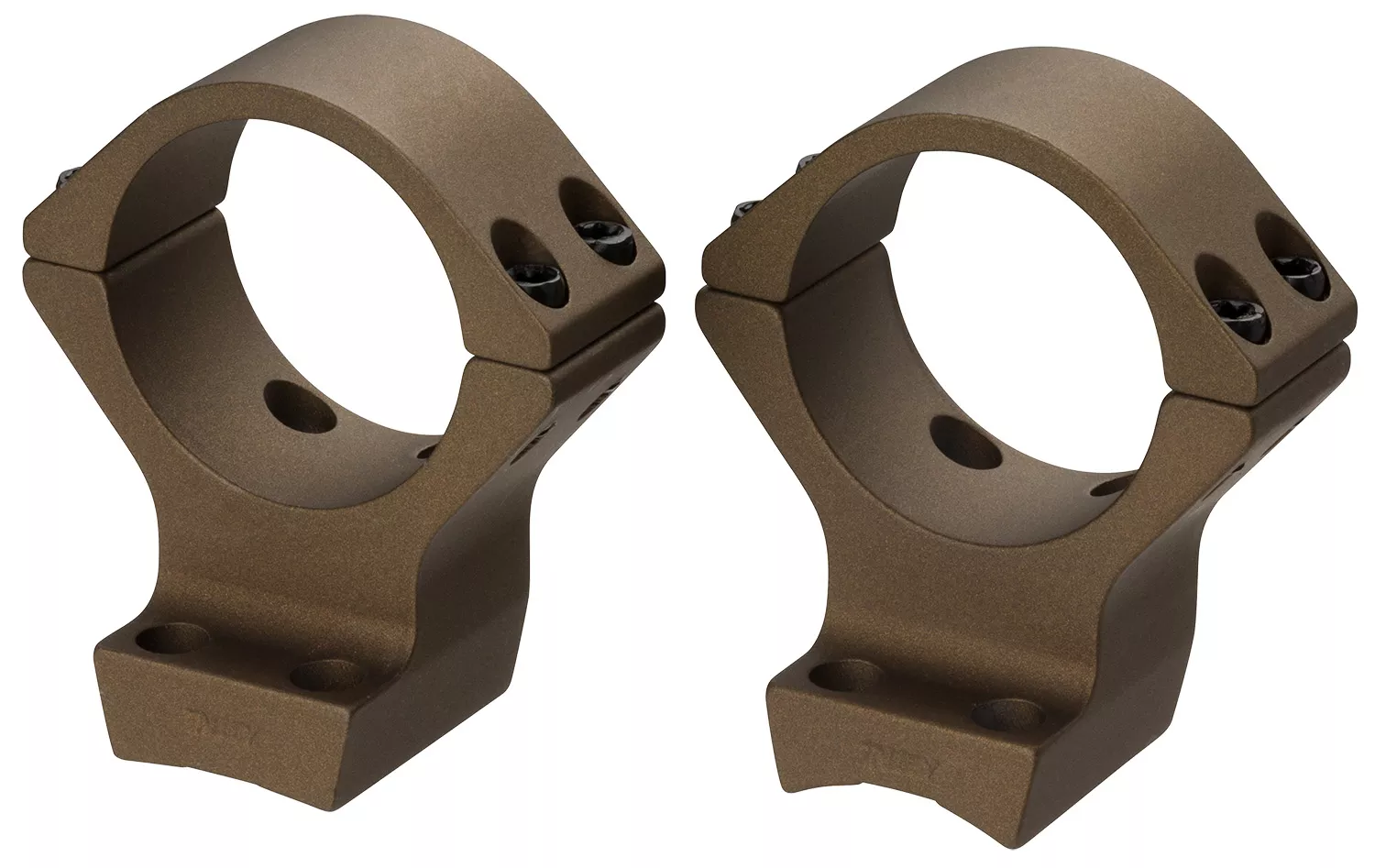 Browning 12531 X-Bolt Scope Mount System X-Lock Burnt Bronze Cerakote Aluminum 1" Tube, Low Rings