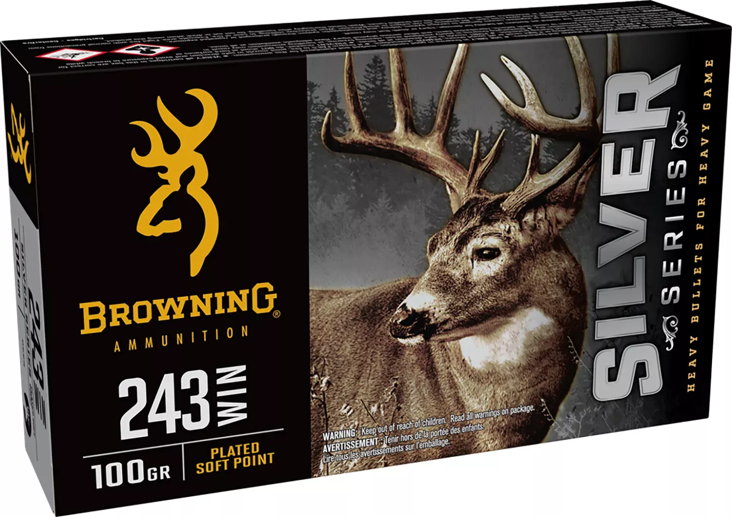 Browning .243 Winchester 100 gr, 20-Round Box