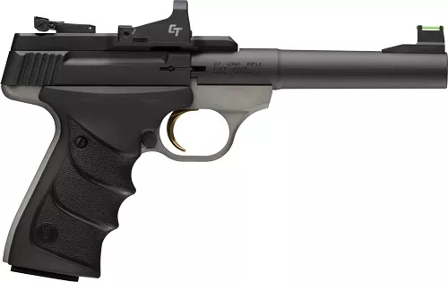 BROWNING BUCK MARK PRACTICAL – 22LR 5.5″ BLK/GRAY W/RED DOT
