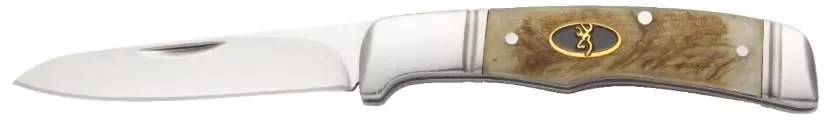 Browning Joint Venture Pocket Knife Jigged Sheep Horn – 3″ Blade