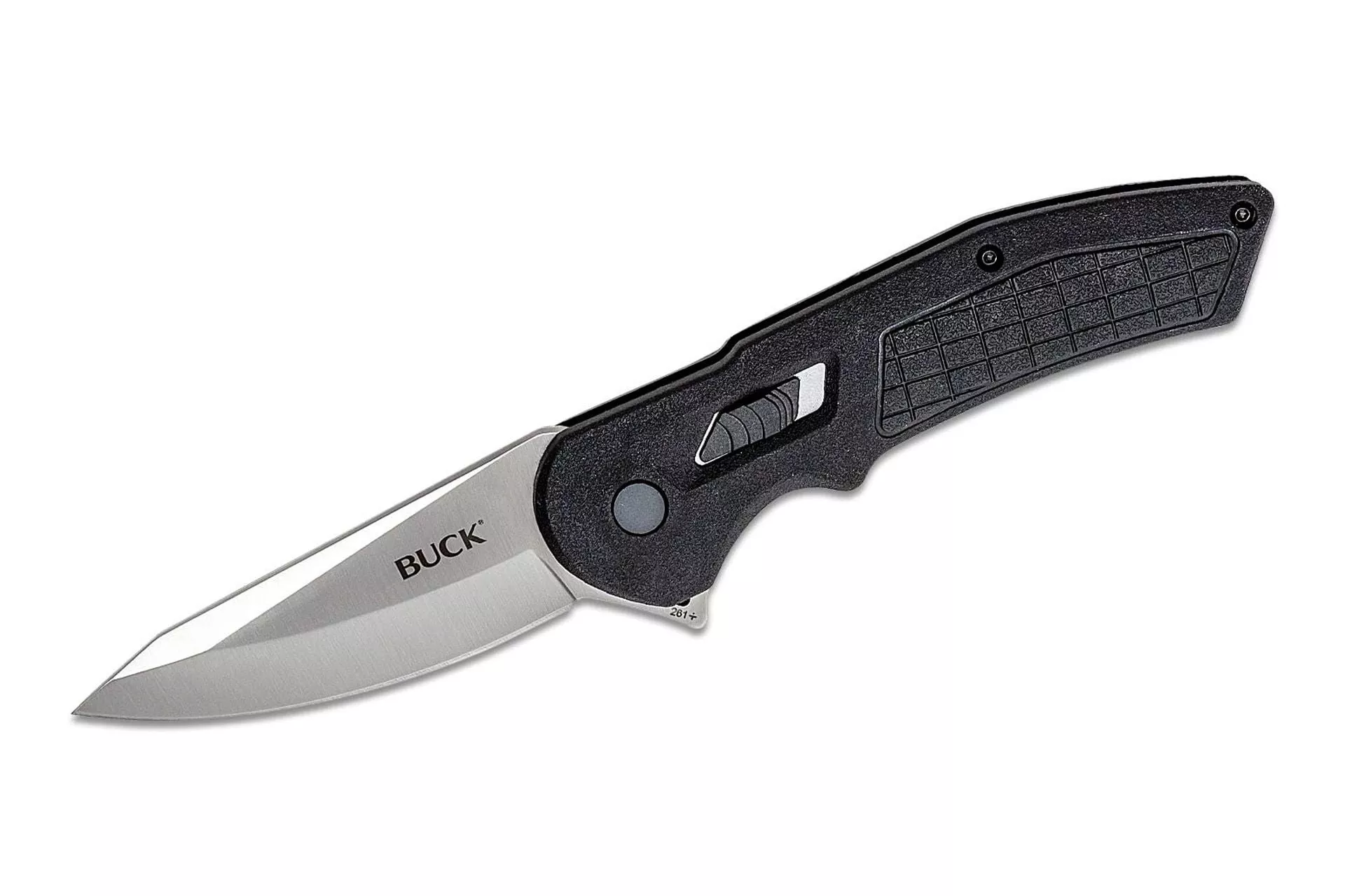 Buck Knives 261 Hexam 3.3″ EDC Folding Knife – Black Handle – 0261BKS-B
