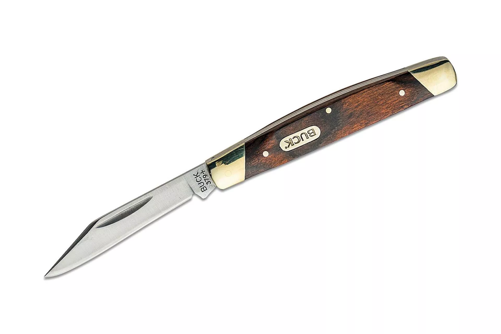 Buck Knives 379 Solo 2.25″ Pocket Knife – Wood Grain Handle – 0379BRS-B