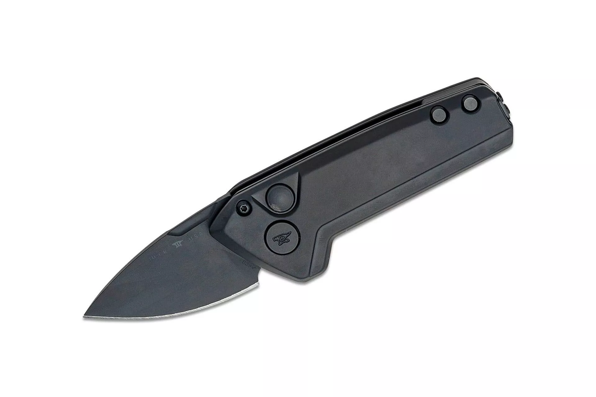 Buck Knives 839 Mini Deploy Auto Knife – Blackout Pro – 0839BKS-B