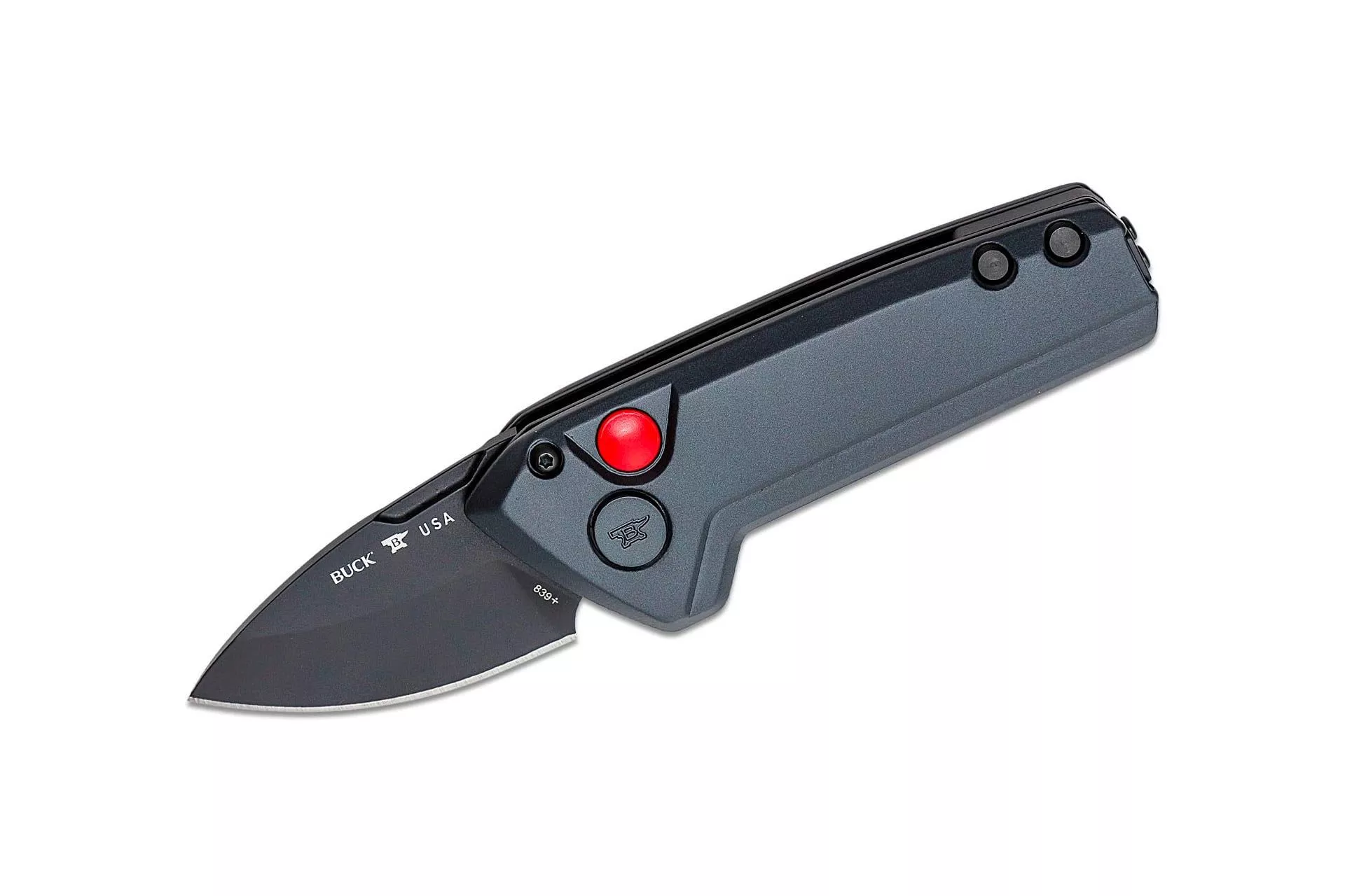 Buck Knives 839 Mini Deploy Auto Knife – Grey – 0839GYS1-B
