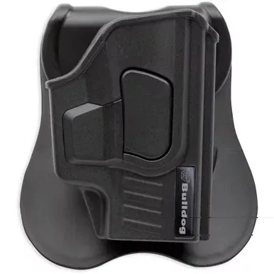 Bulldog Cases Rapid Release Holster | Fits Ruger Max 9 | Polymer | Matte Finish | Black | Right Hand | RR-RMAX9