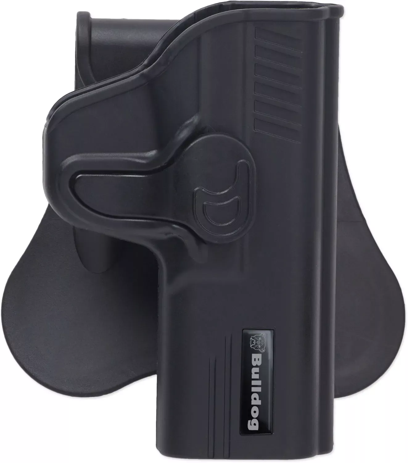 Bulldog RRG17 Rapid Release OWB Black Polymer Paddle Compatible W/Glock 17 Right Hand
