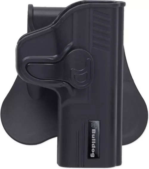 Bulldog RRG42 Rapid ReleaseOWB Black Polymer Paddle Fits Glock 42 Right Hand UPC: 672352011098