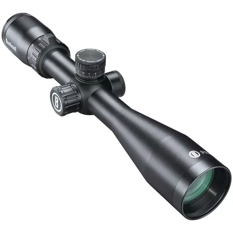 Bushnell Prime Rifle Scope 3-12×40 1″ SFP Multi-X Non-Illuminated Black 2 Straight Wall Turrets