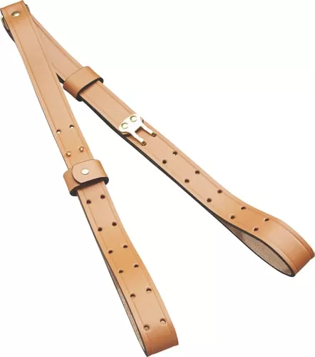 Butler Creek 26112 Military Carry Strap Brown Leather 44″ OAL Two-Piece Rifle