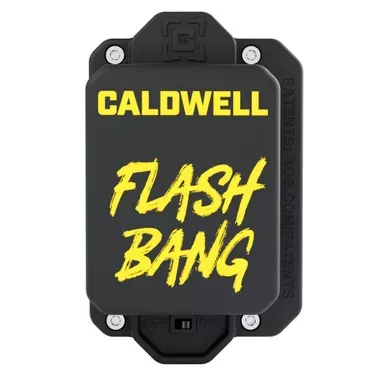 Caldwell Hit Indicator | LED Target Light | Hook and Loop Attachment | Black with Green LED | 1198772